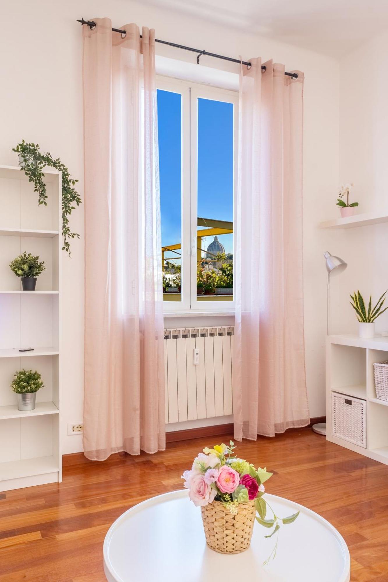 Welcome Dhome - Cozy Penthouse With St. Peter View Рим Экстерьер фото