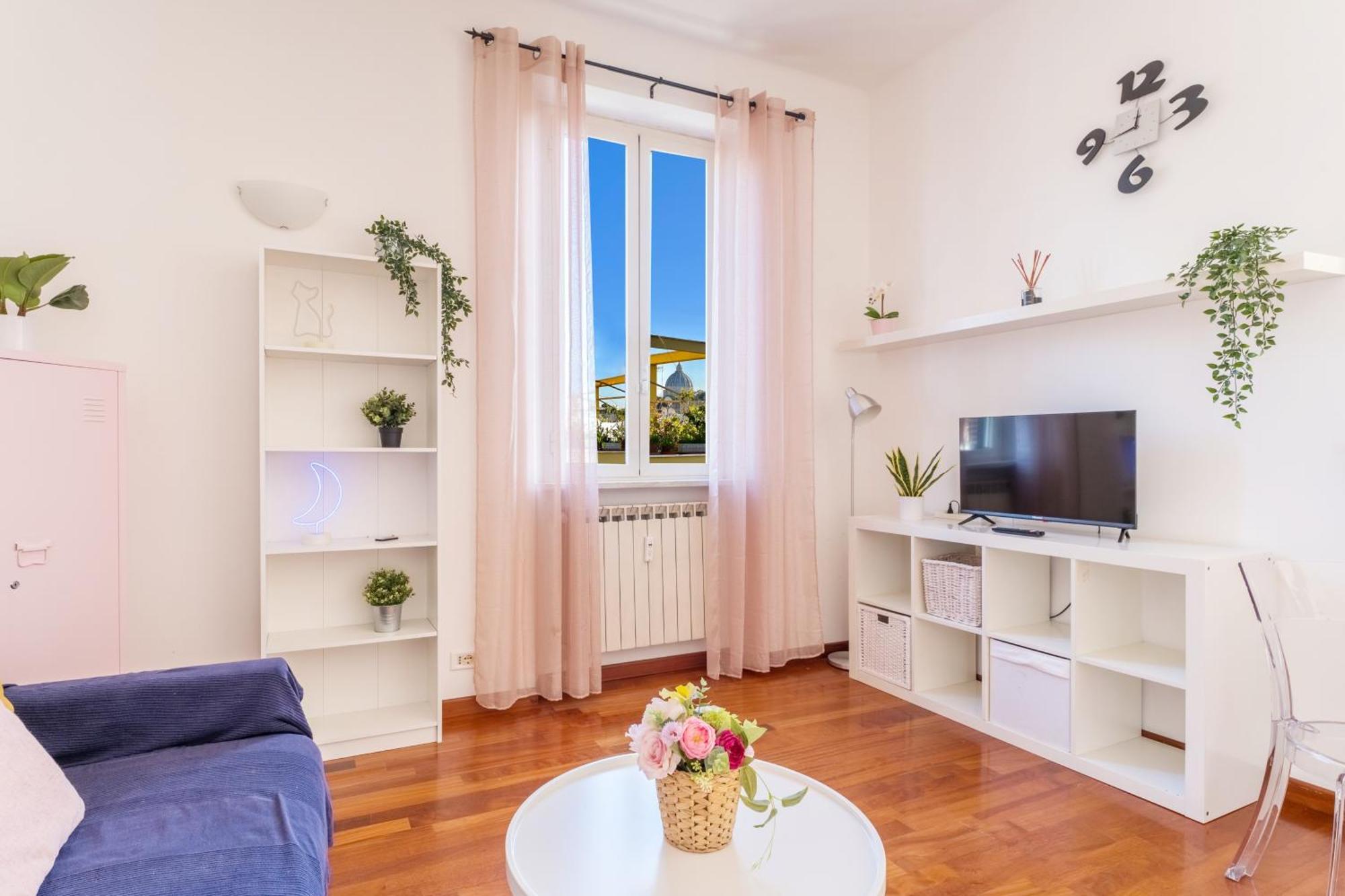 Welcome Dhome - Cozy Penthouse With St. Peter View Рим Экстерьер фото