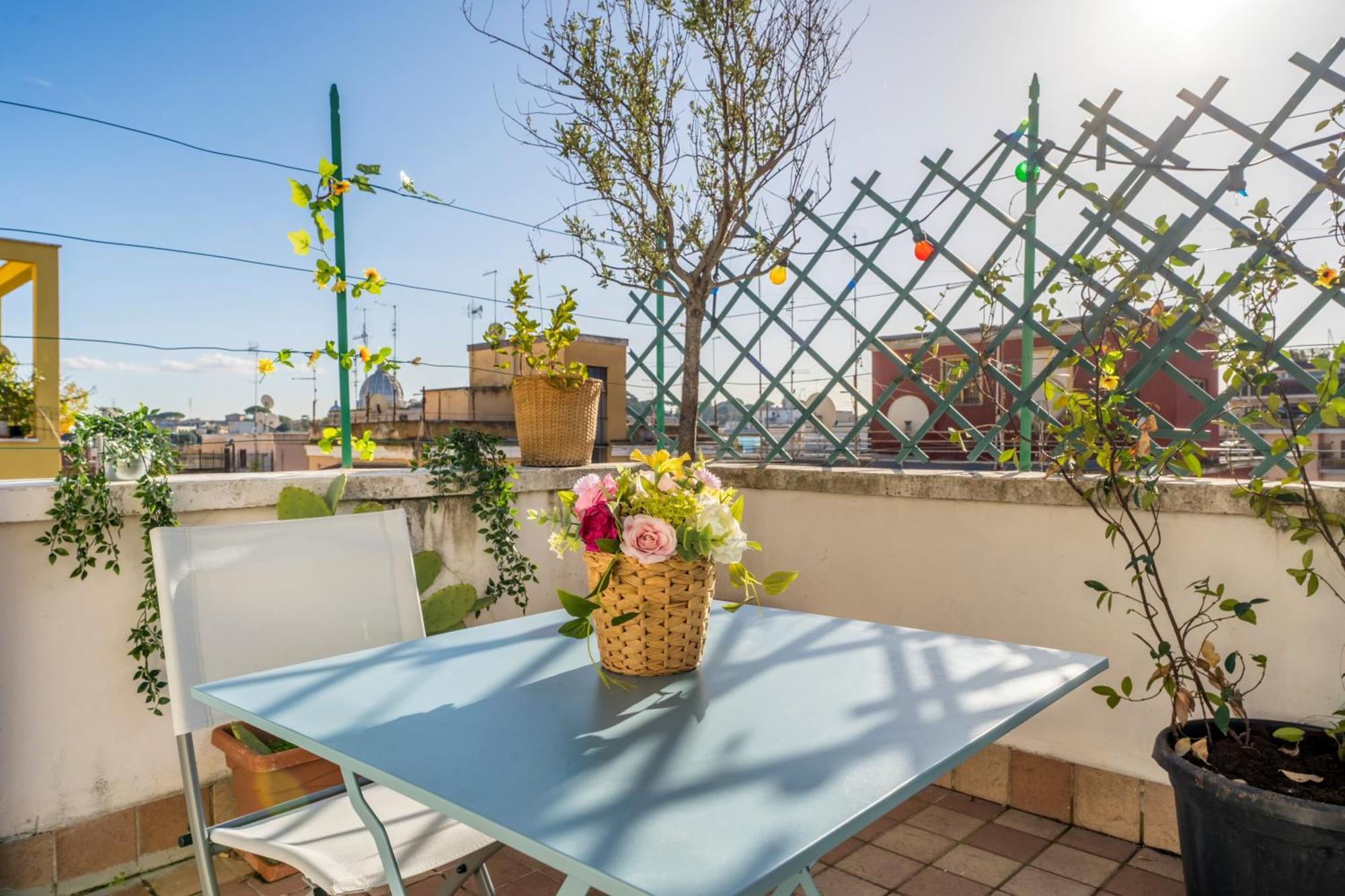 Welcome Dhome - Cozy Penthouse With St. Peter View Рим Экстерьер фото